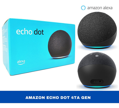Echo Dot 4 Generacion – Amazon – Blanca – Negra – Upaket